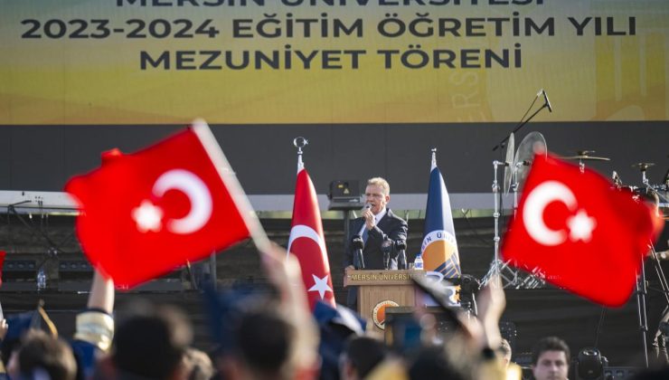 Başkan Seçer, Mersin Üniversitesi Mezuniyet Töreni’ne Katıldı