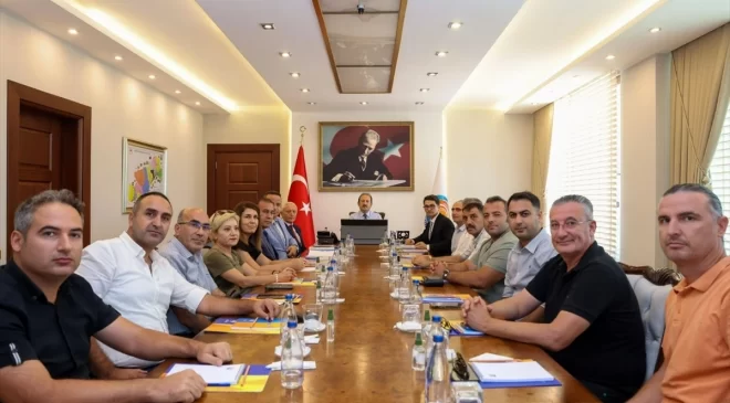Mersin Valisi Ali Hamza Pehlivan Başkanlığında Kamu Yatırımları Değerlendirme Toplantısı Düzenlendi